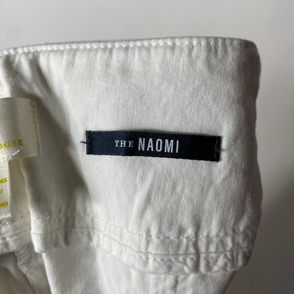 Maeve Anthropologie The Naomi Wide-Leg Flare Pants White Women's Plus 22W NWT - Picture 7 of 10